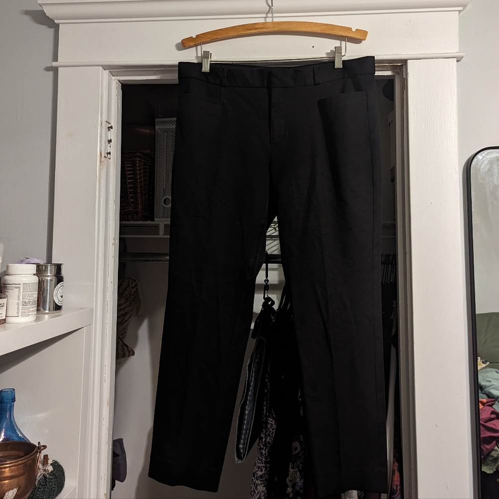 Banana Republic Black Sloan Pants